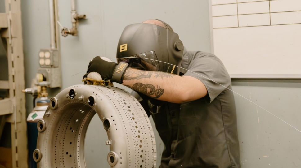 JT15D engine overhaul process